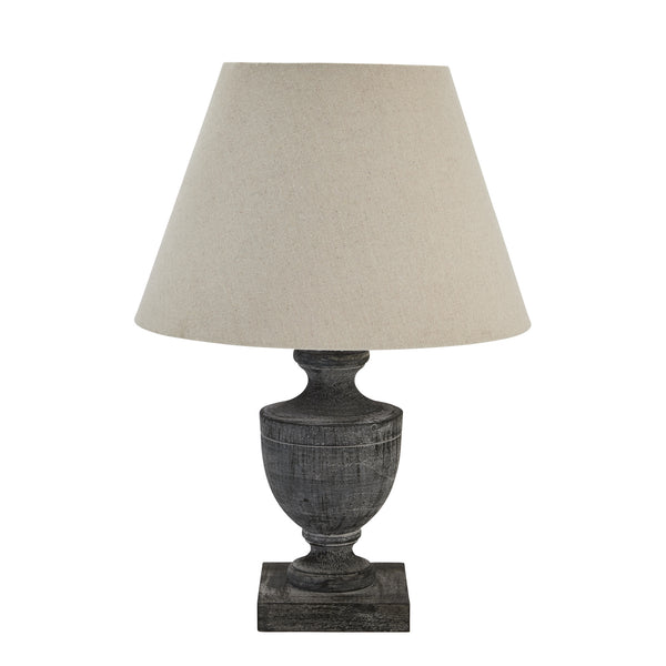Lampe de table en bois Incia Urn