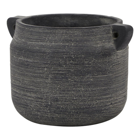 Vaso Hydria color grigio Amalfi