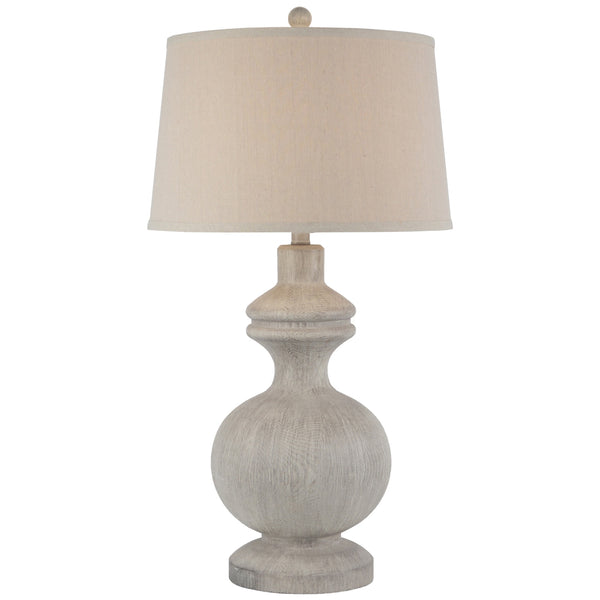 Lampe de table Amorie avec abat-jour en lin