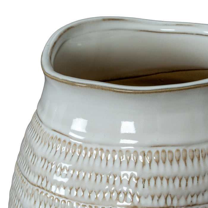 Vaso tradizionale a pianta larga