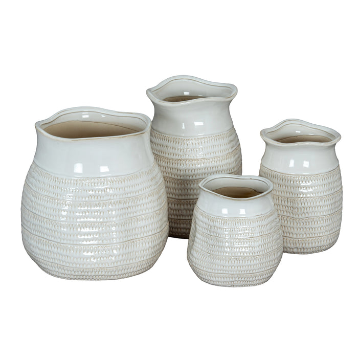 Vaso tradizionale a pianta larga