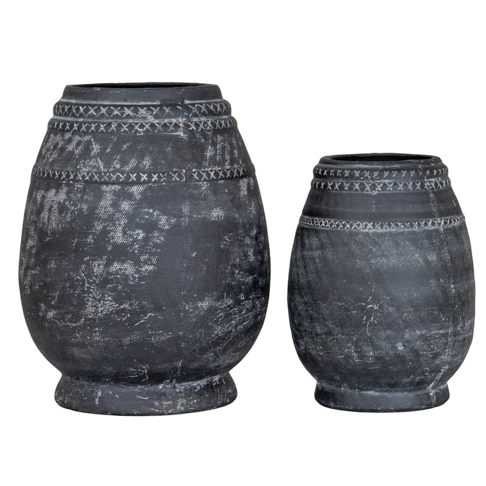 Vaso da collezione inciso