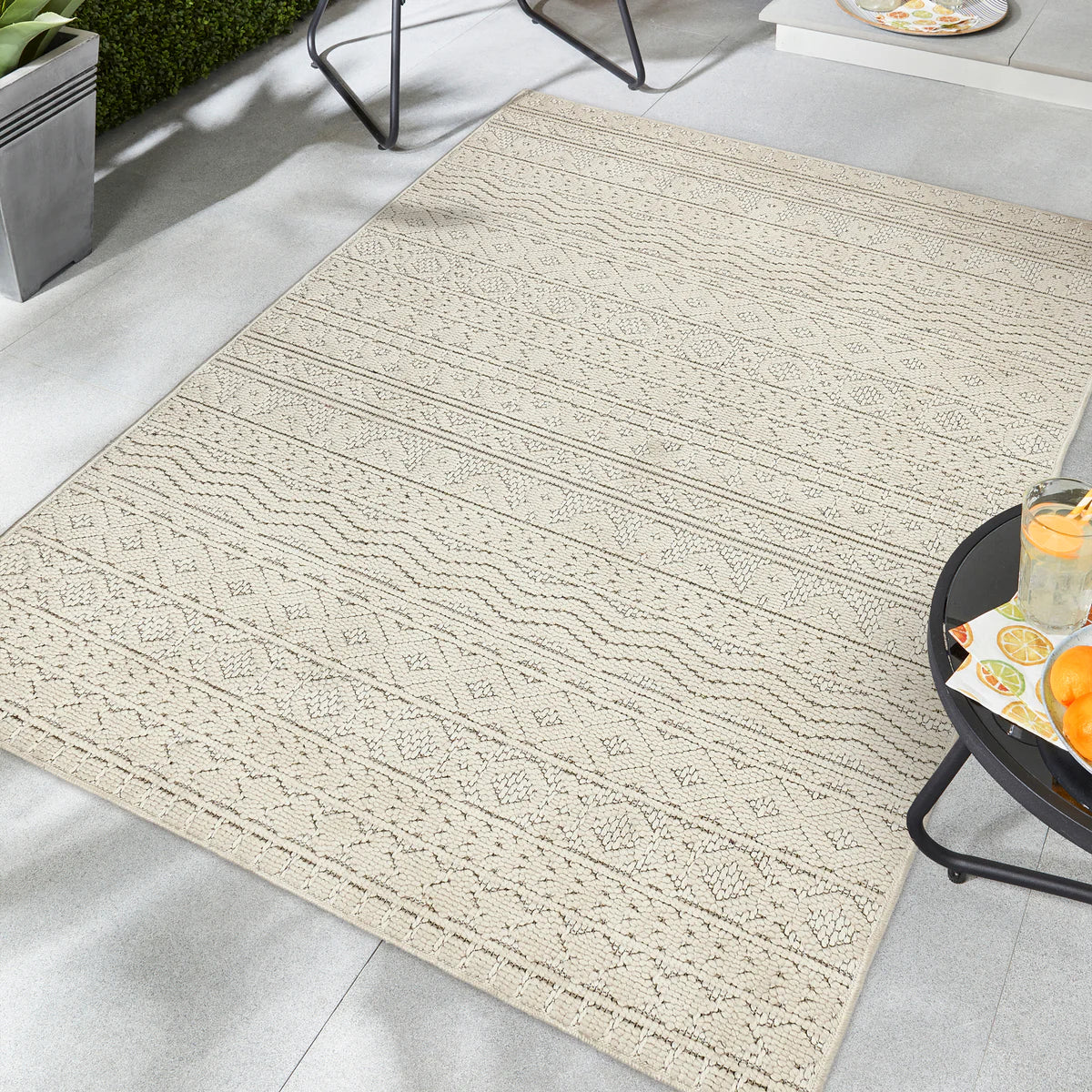 Tappeto Origins Atlas Graphic Cream