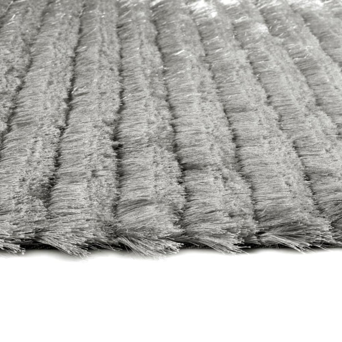 Origins Carved Glamour Silver Rug