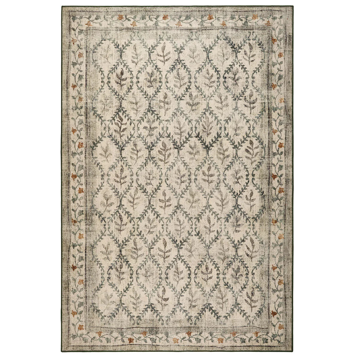 Tapis écologique lavable-Jardin anglais