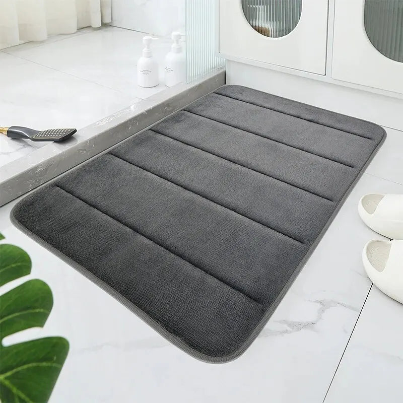 Tappeto da bagno antiscivolo, spesso e assorbente di alta qualità