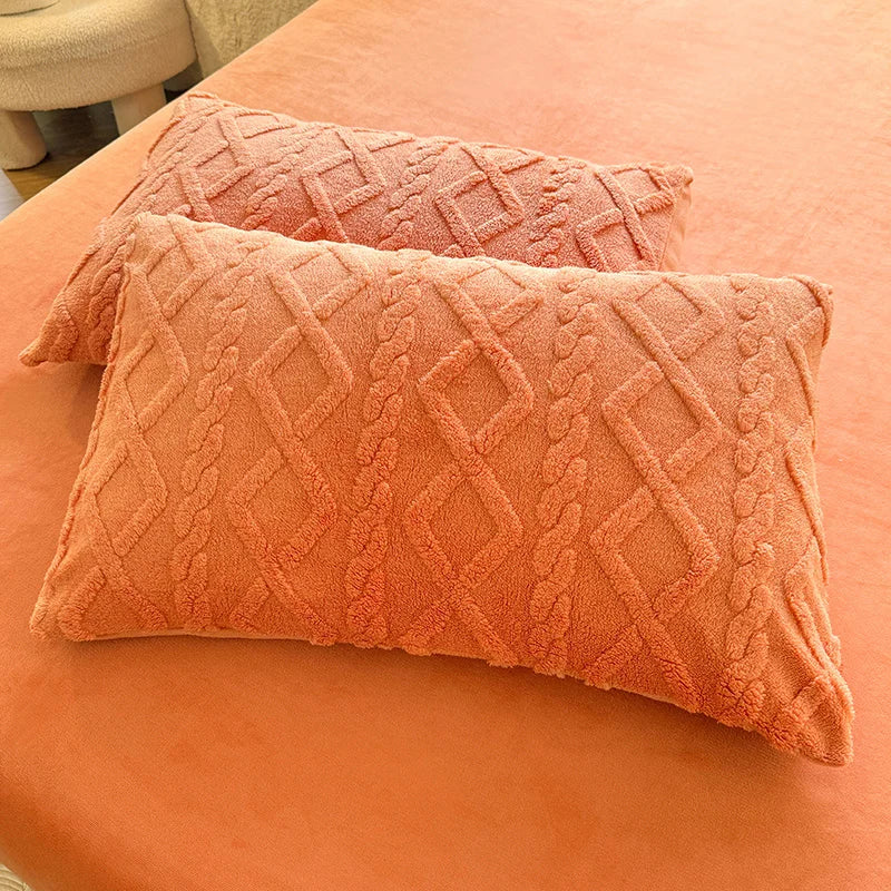 2 federe per lenzuolo con angoli testurizzato ultra morbido