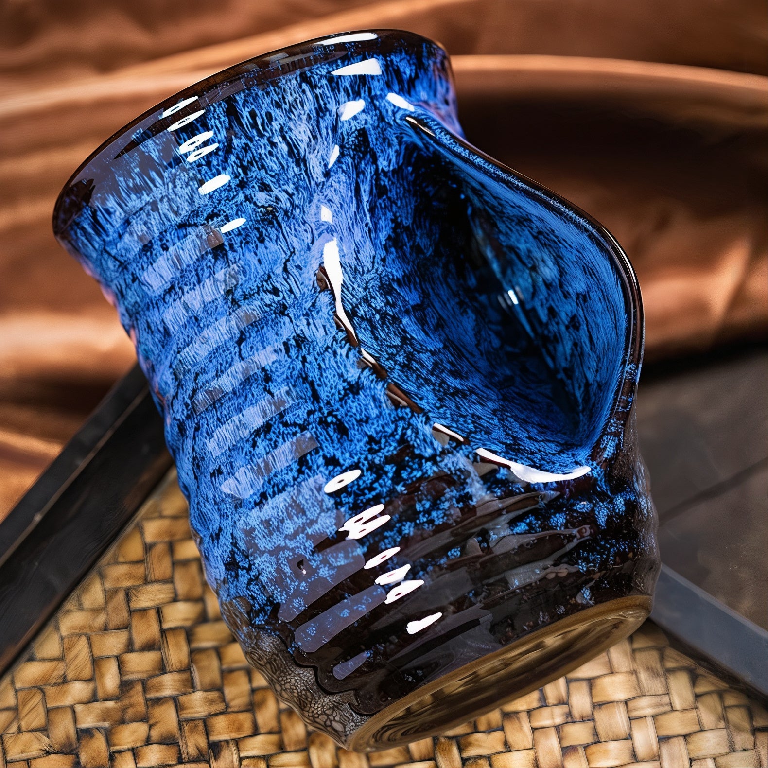 Large Ceramic Abstract Coffee Cups