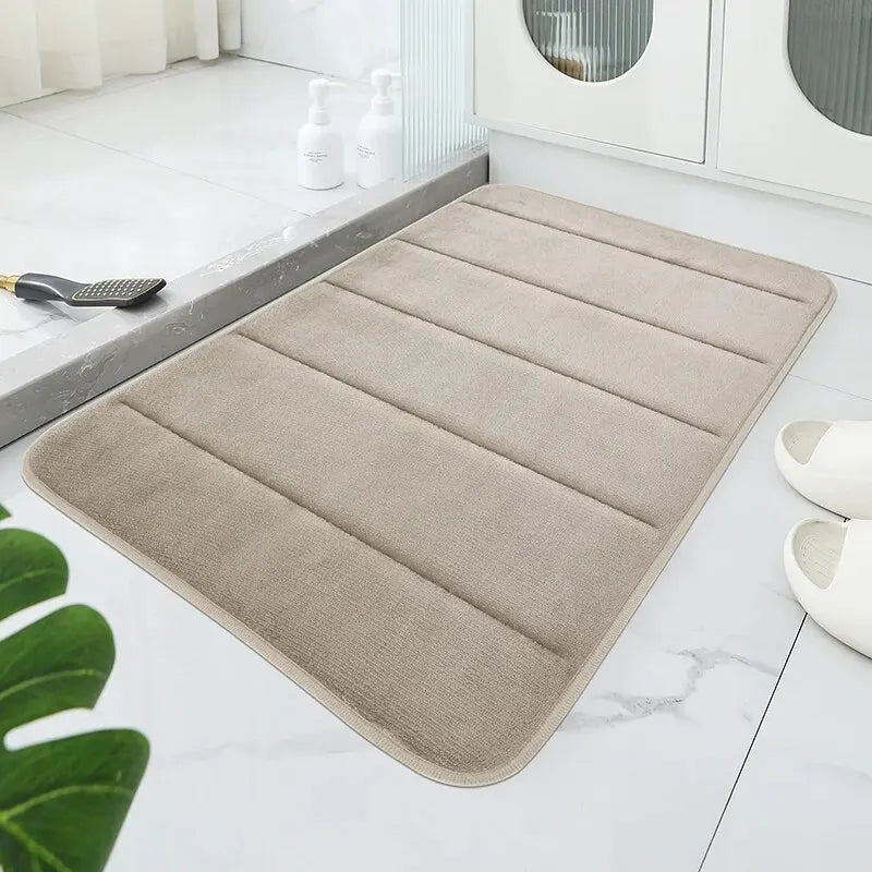 Tappeto da bagno antiscivolo, spesso e assorbente di alta qualità