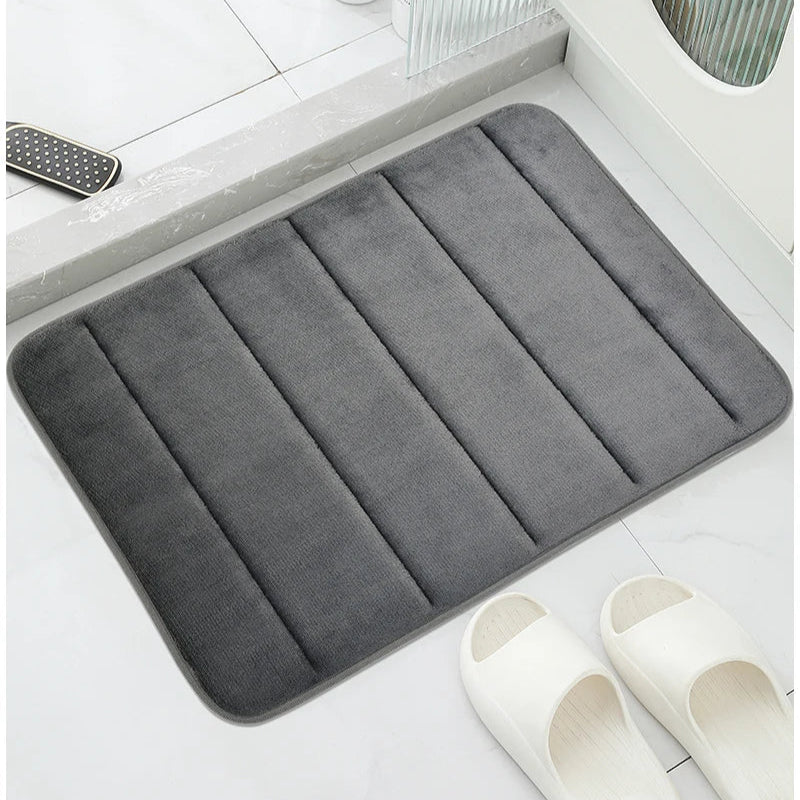 Tappeto da bagno antiscivolo, spesso e assorbente di alta qualità