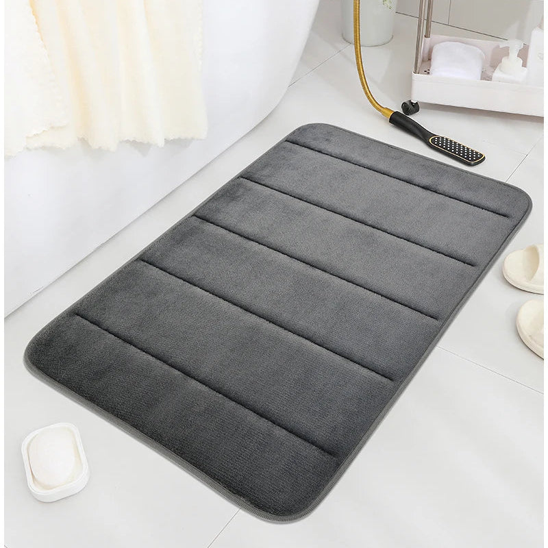 Tappeto da bagno antiscivolo, spesso e assorbente di alta qualità