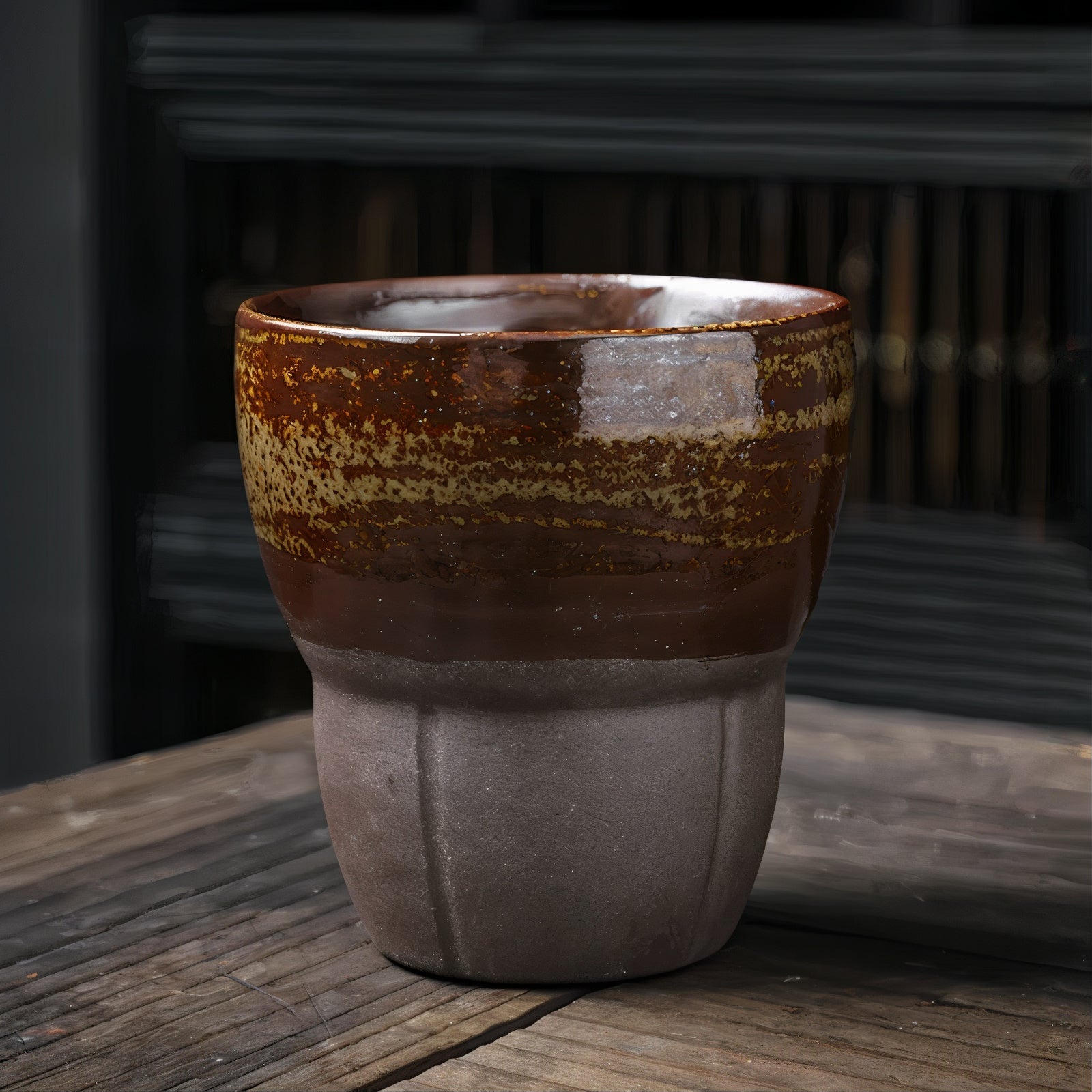 Rustic Oblique Coffee Cups
