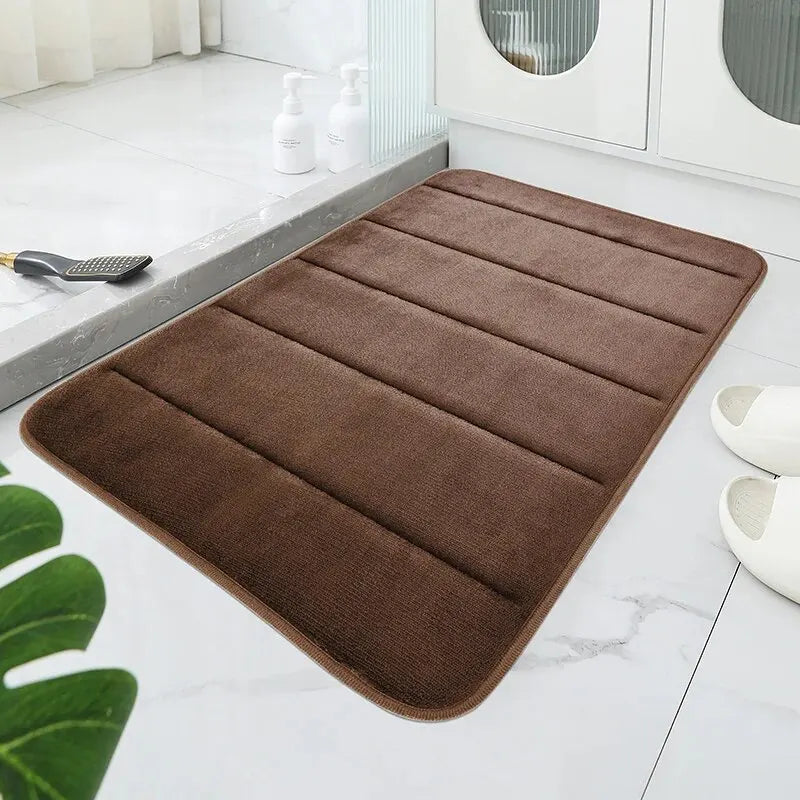 Tappeto da bagno antiscivolo, spesso e assorbente di alta qualità