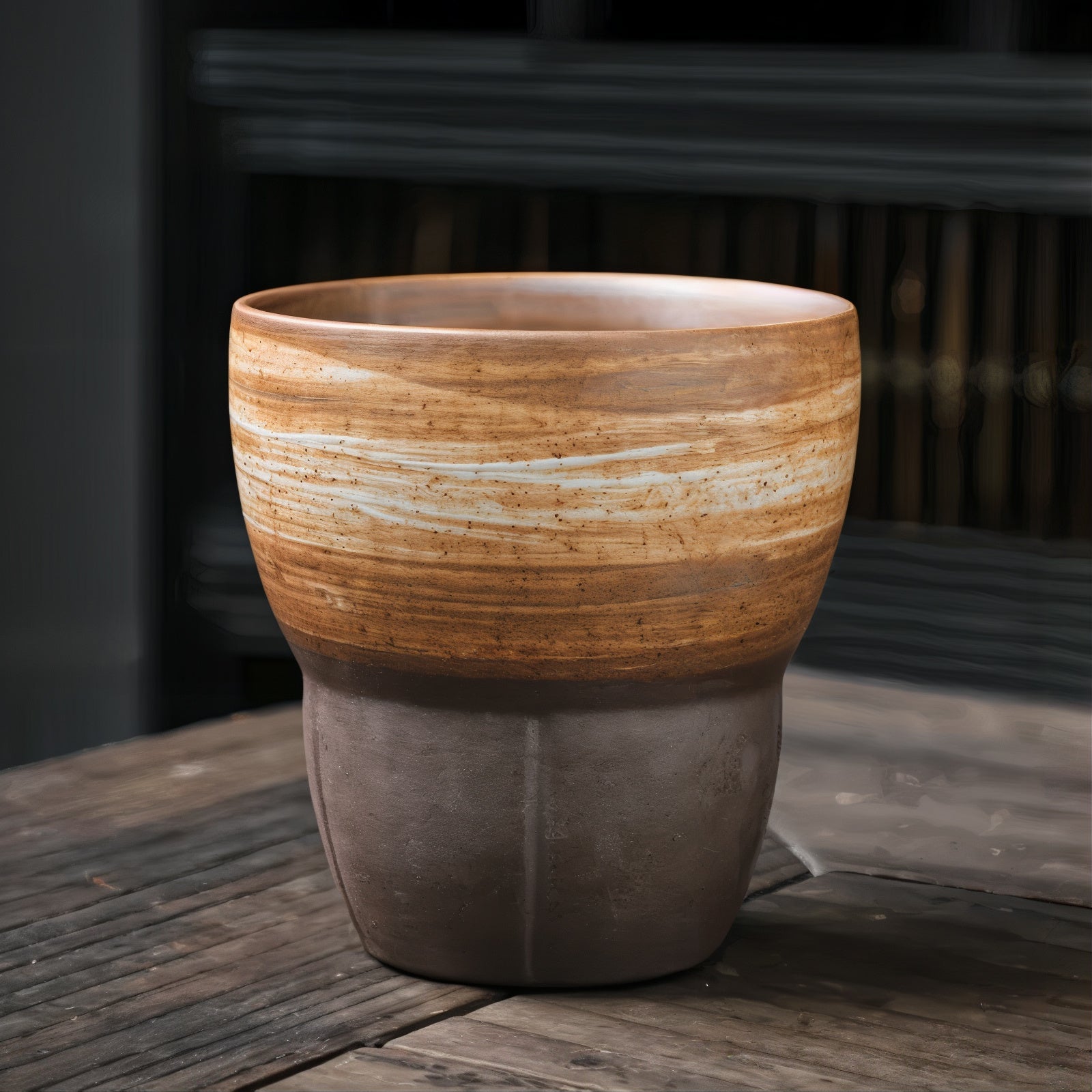 Rustic Oblique Coffee Cups