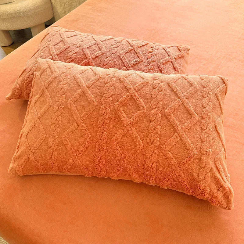 2 federe per lenzuolo con angoli testurizzato ultra morbido