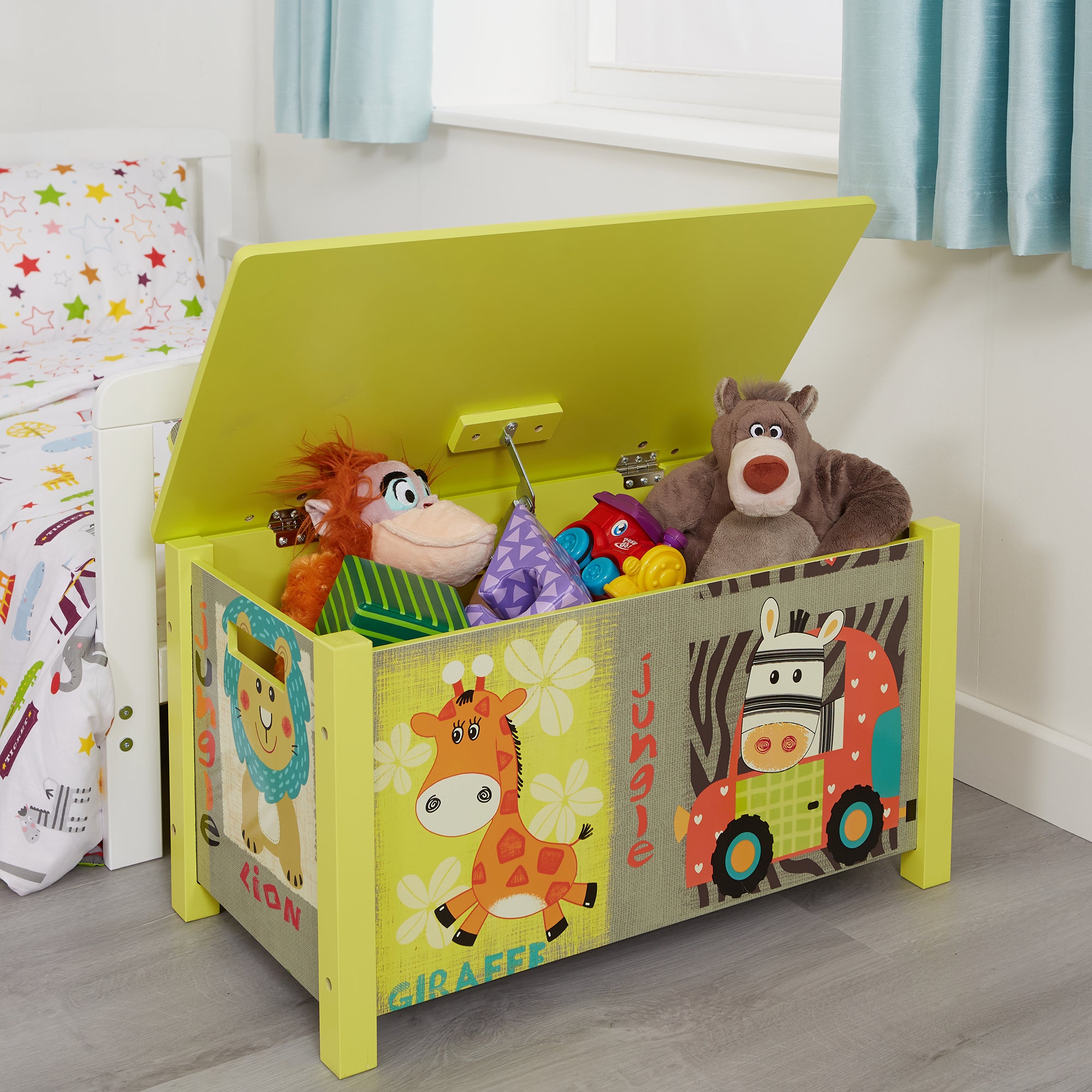 Toy Box Storage Boxes For Childrens Bedrooms Children's