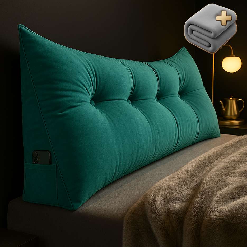 Extra hoes voor luxe wigkussen