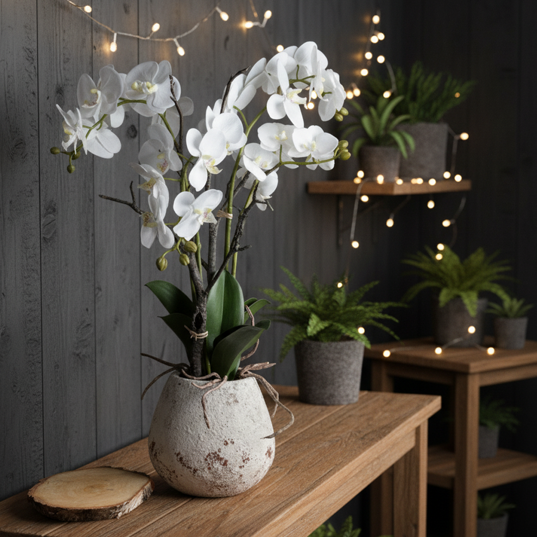 Bougie LED de luxe en cire véritable
