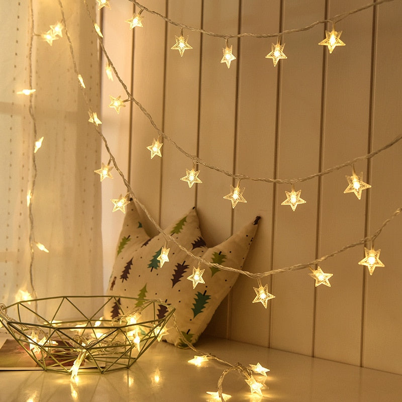 Star fairy lights hotsell