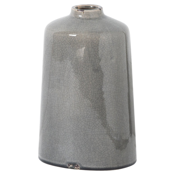 Vaso Liv Garda con smalto grigio