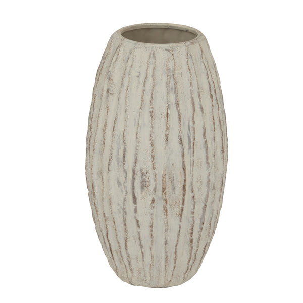 Vaso Lorenzo grande con pinna