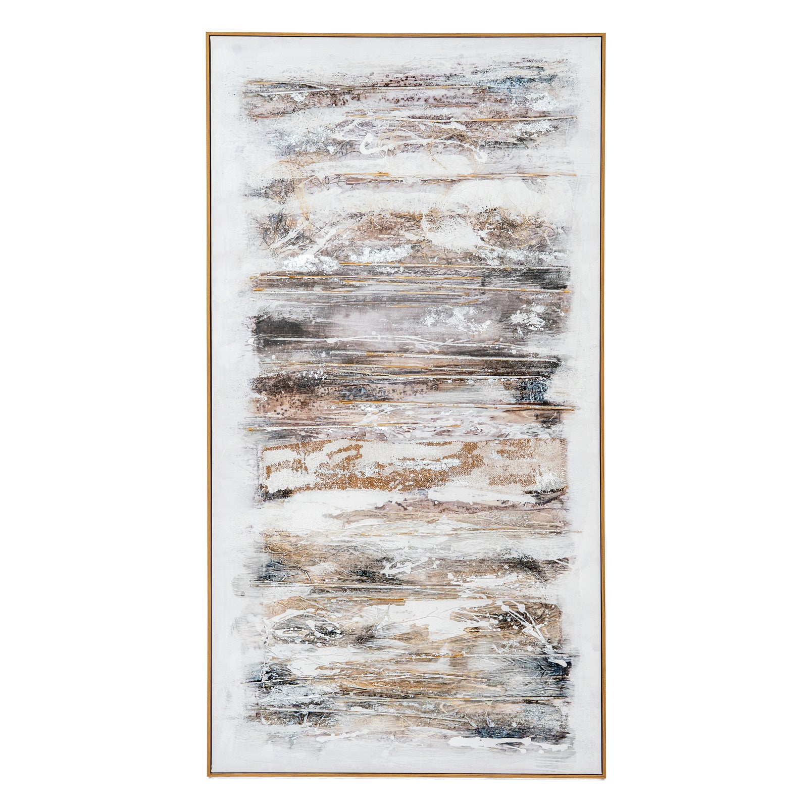 Ethereal Hand Painted Canvas In Frame