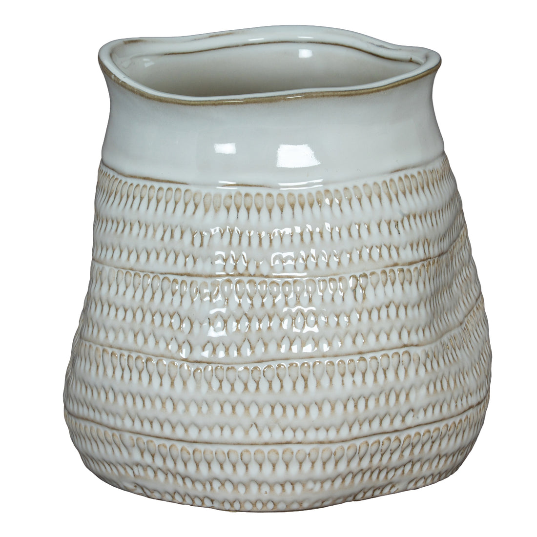 Vaso tradizionale a pianta larga