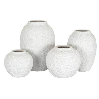 Ashen Medium Round Vase
