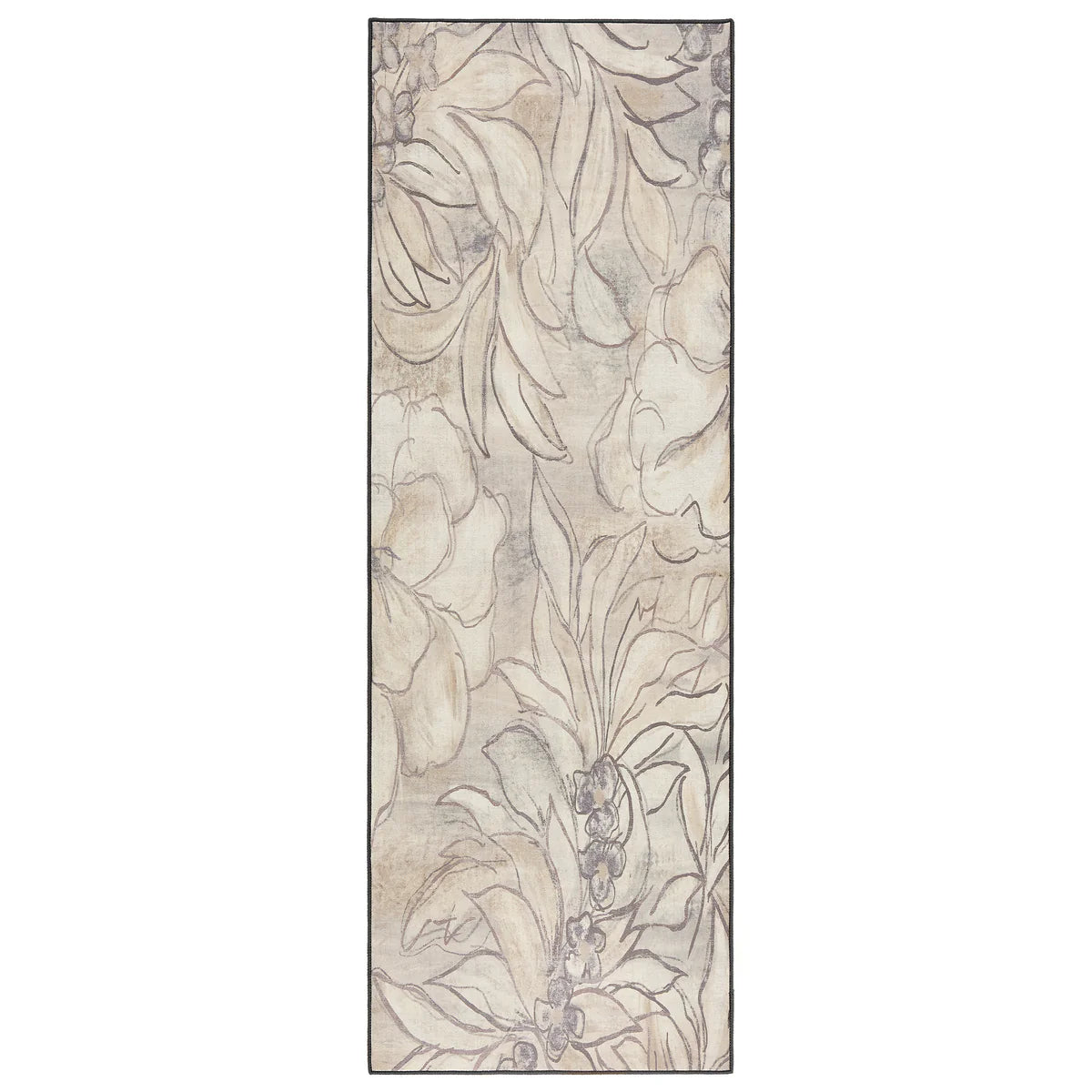 Tapis écologique lavable-Art Floral