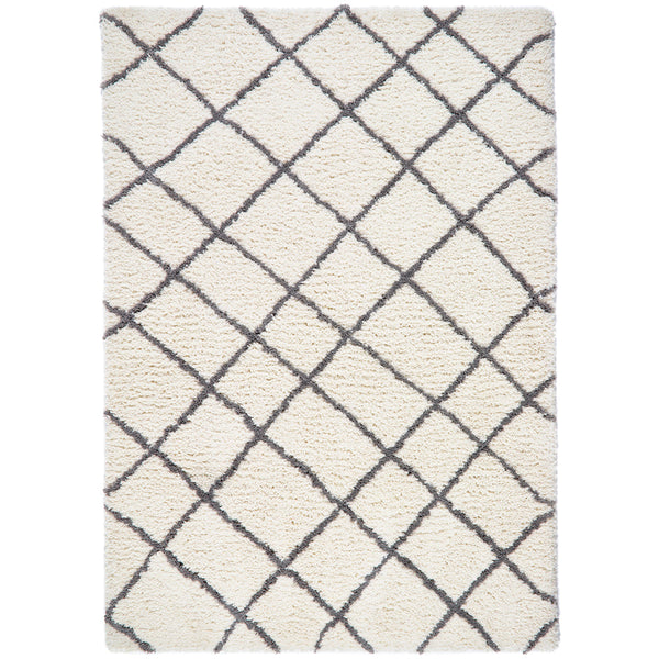 Tappeto Origins Artisan Diamond bianco/grigio