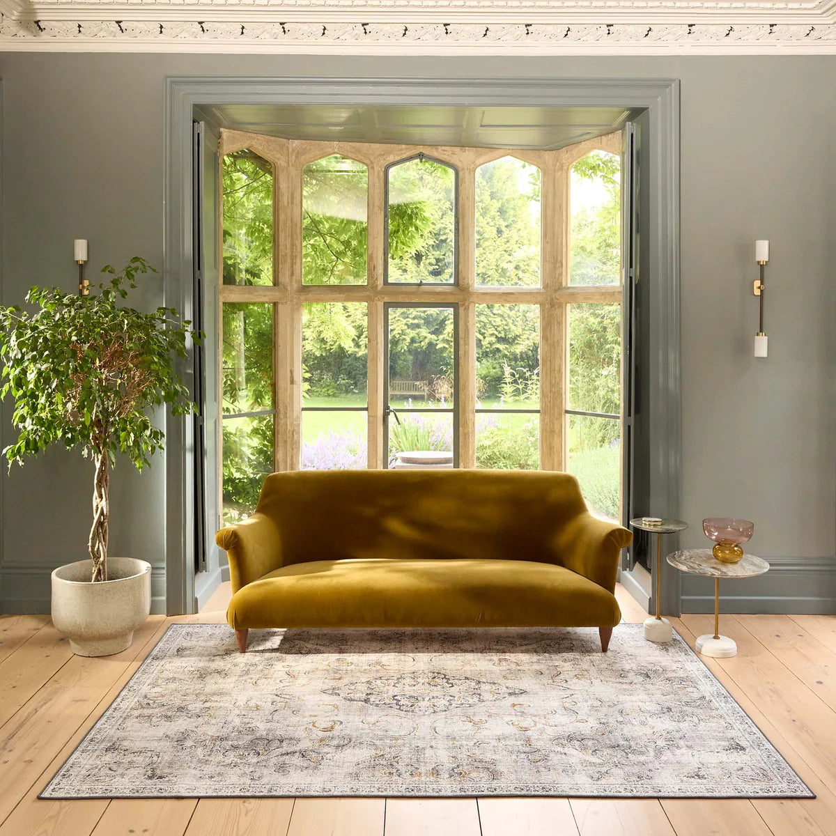 Tapis écologique lavable-Baroque