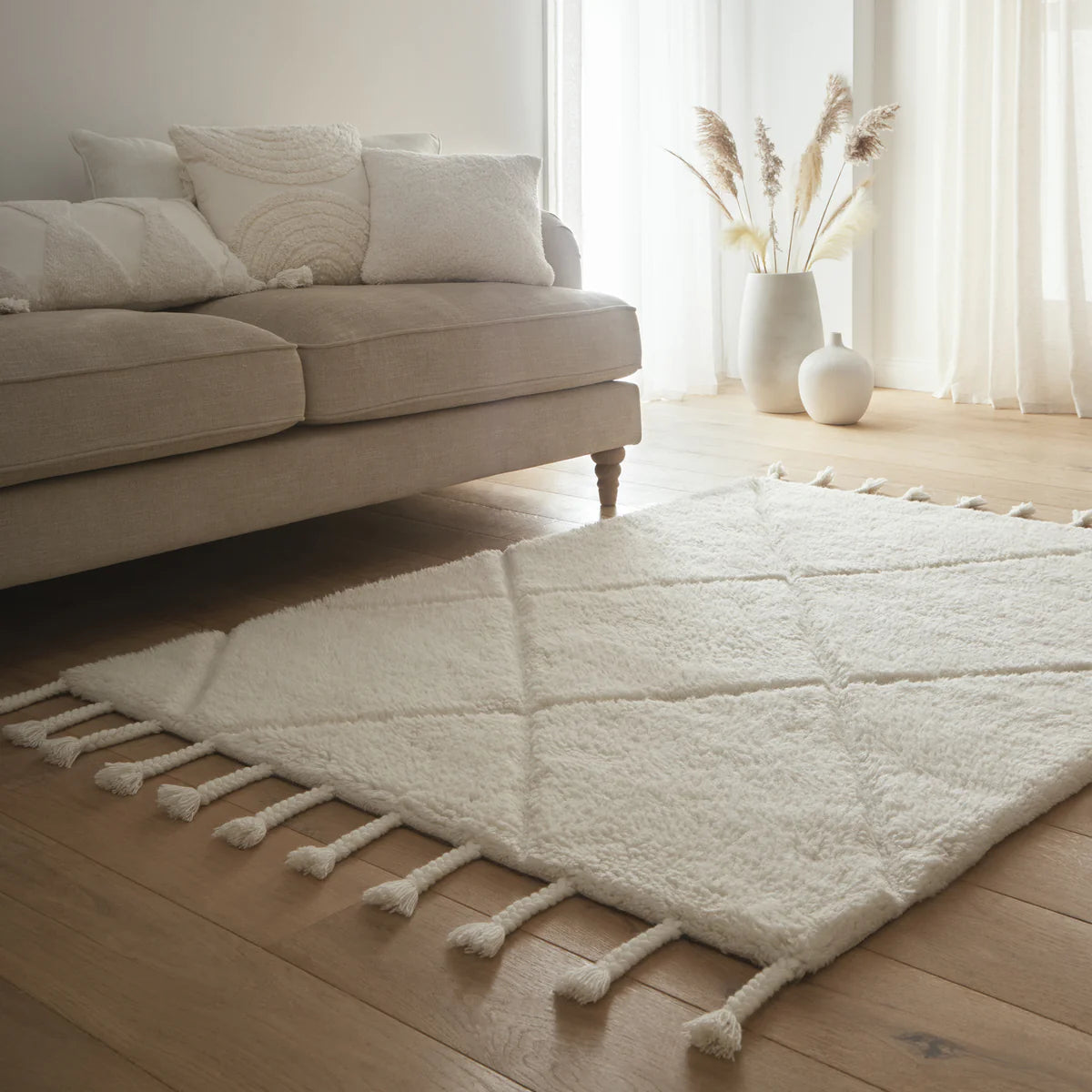 Tapis Berbère Origins Diamond Ivory