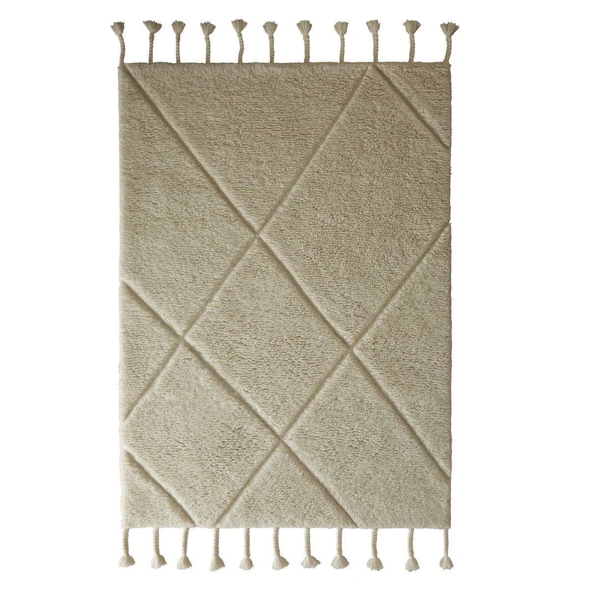 Tappeto berbero Origins Diamond Ivory