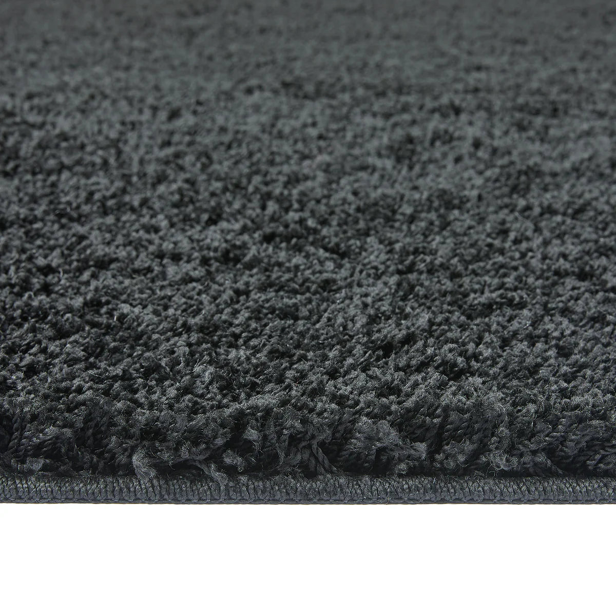 Tapis ultra épais, moelleux, antidérapant et résistant-Gris anthracite