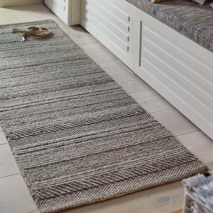 Origins Chunky Knit Natural/Grey Rug