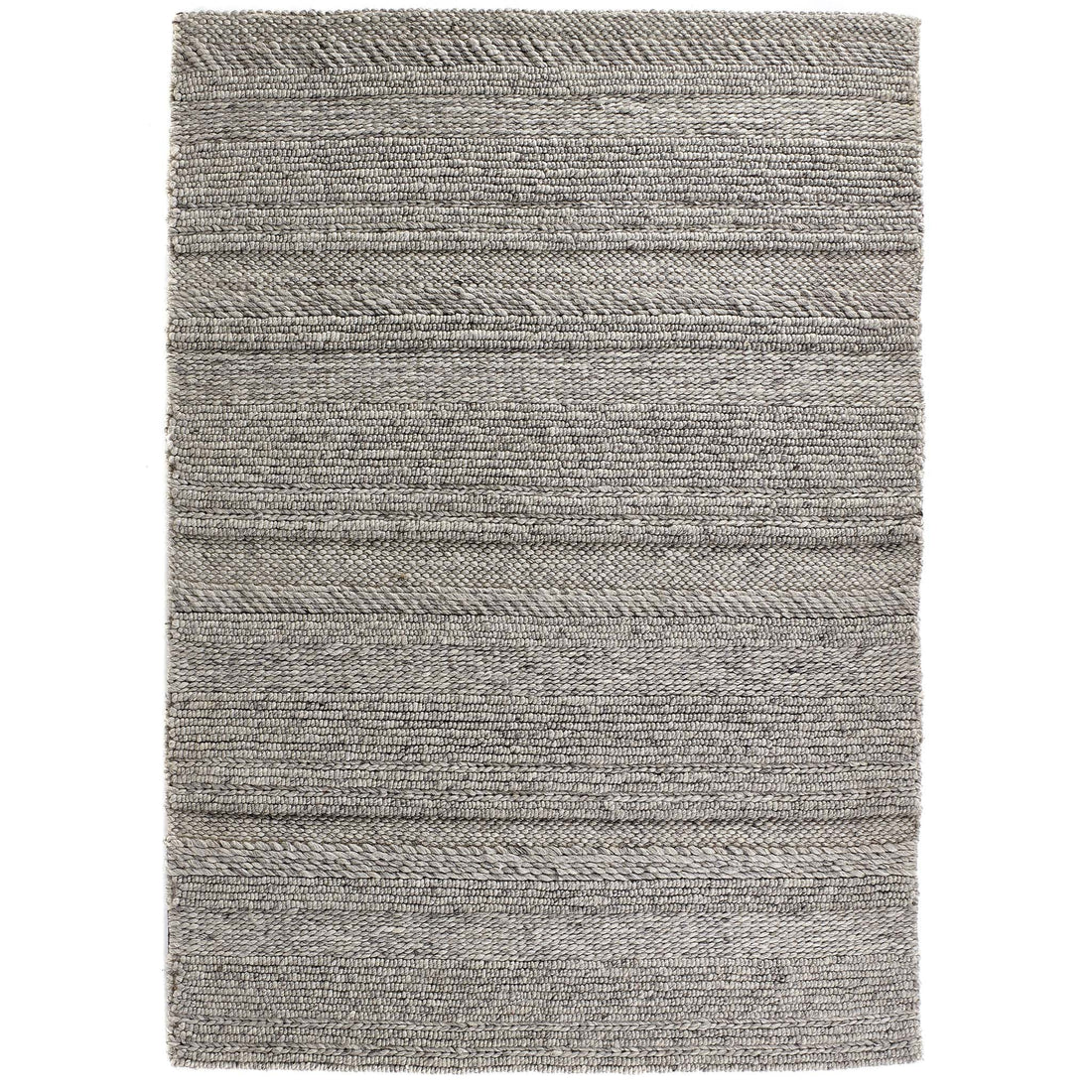 Origins Chunky Knit Natural/Grey Rug