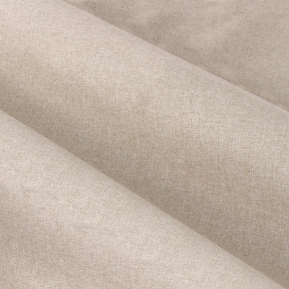 Dawn Textured Thermal Blackout Eyelet Curtains - Linen