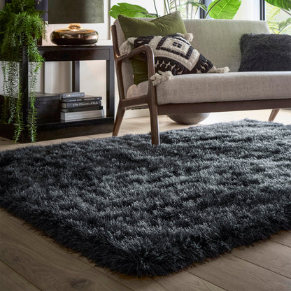 Origins Extravagance Dark Grey Rug
