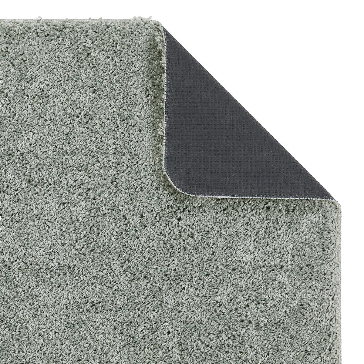 Tapis ultra épais, moelleux, antidérapant et résistant-Gris anthracite