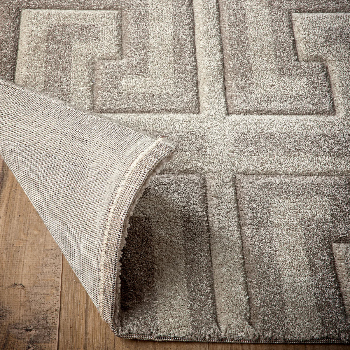 Tappeto Origins Greek Key - Talpa/Beige
