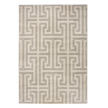 Tappeto Origins Greek Key - Talpa/Beige
