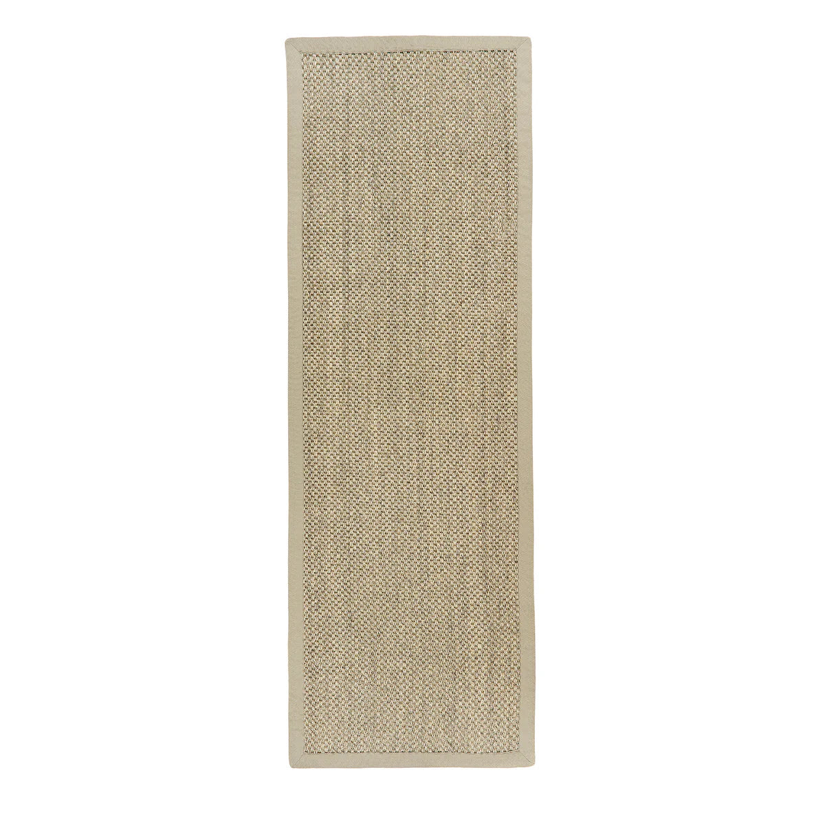 Tappeto Origins Sisal - Beige chiaro con bordo sabbia