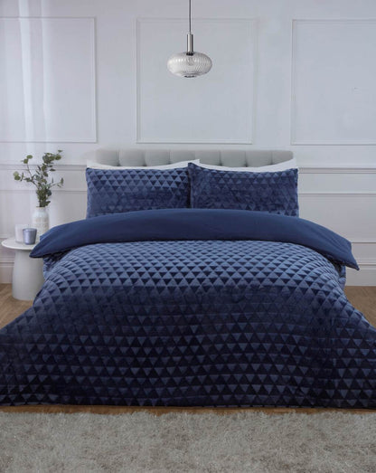 Diamond Cut Velvet Duvet