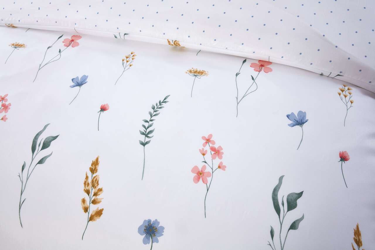 Pressed Flowers Duvet Set