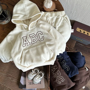 Children's Fur Lined ABC Hoodie
