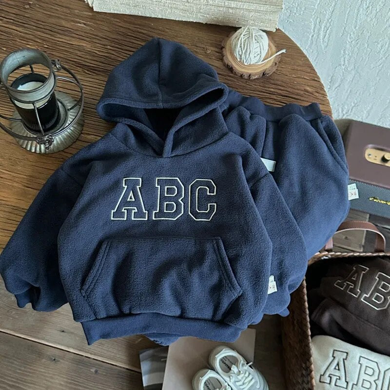 Children's Fur Lined ABC Hoodie