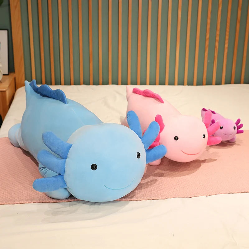 Giant Axolotl Plushy Stuffed Animal Plush Axolotl Plush Gifts For Children Toys For 2 Year Old Animal Toys Plush Toy For Kids Giant Plush Little Jax