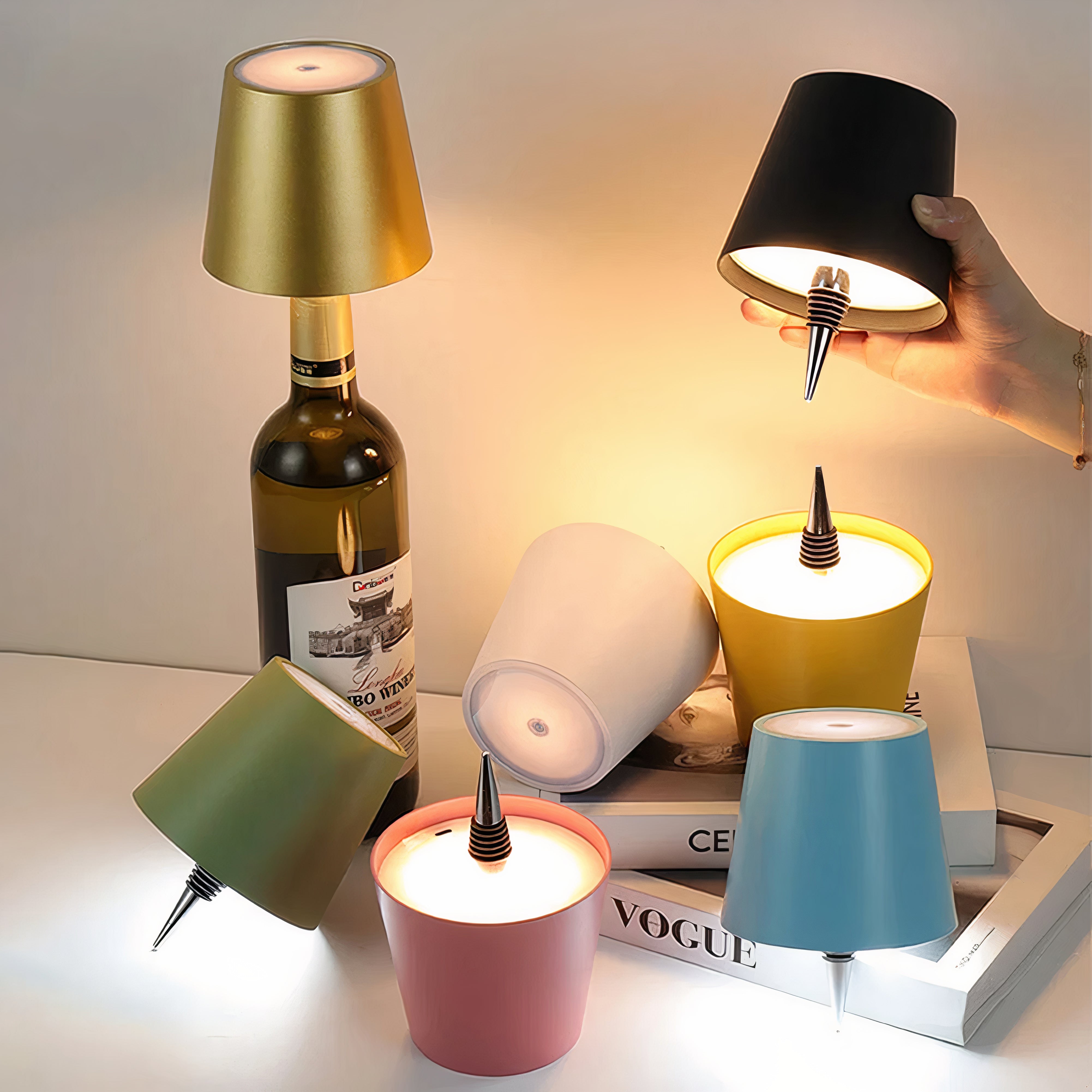 {CLEARANCE SALE} Cordless Bottle Lamp Attachment