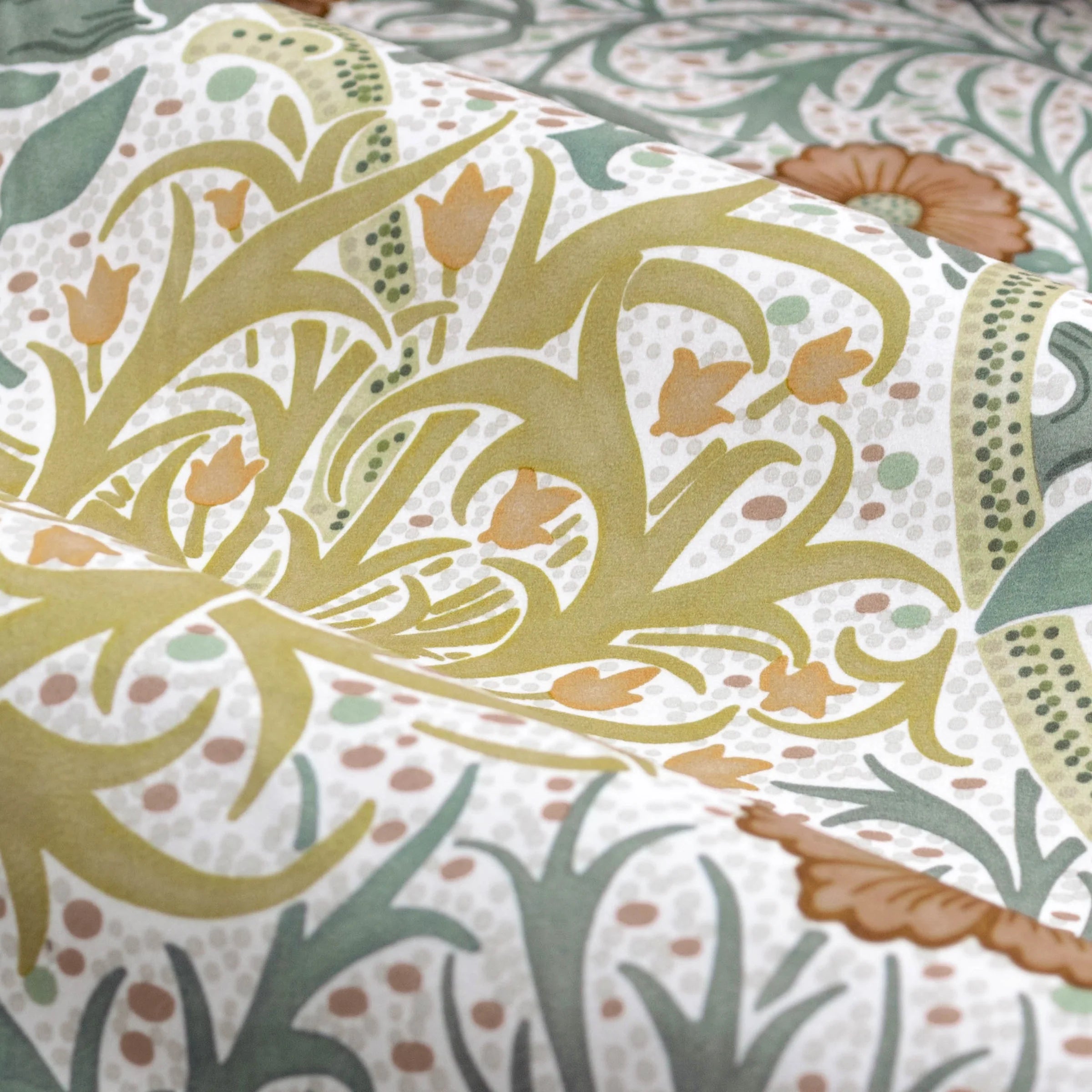 Tende a pieghe a matita in jacquard opaco Acorn Tonal - Oro