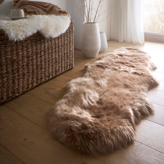 Origins Genuine Sheepskin Mink Rug